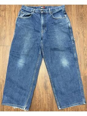 Vintage Carpenter Tommy Hilfiger Jeans Men’s Size 34x34 Baggy Y2K